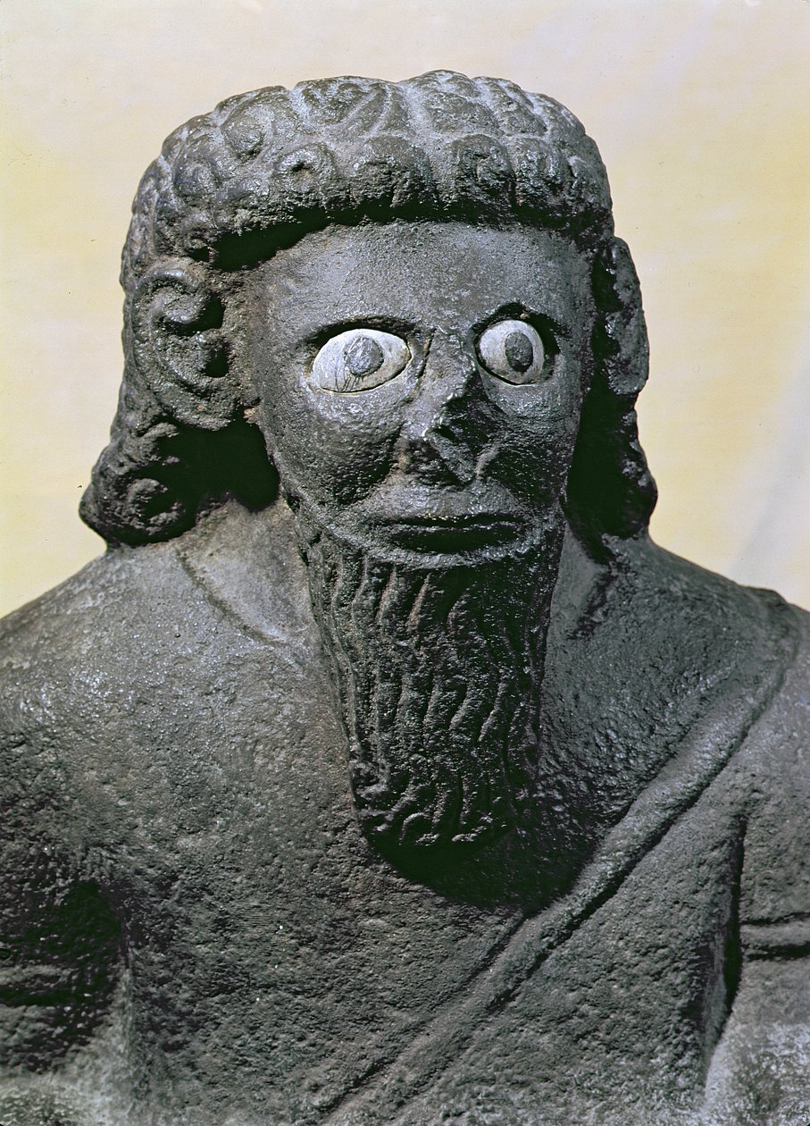 Král Hadad z paláce v Tell-Halafu v Sýrii od Hittite