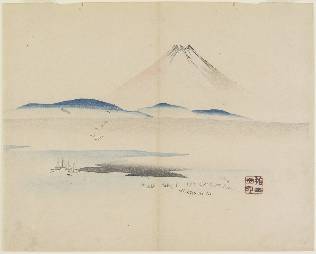 (Mt. Fuji), c. 1830 od Hogyoku
