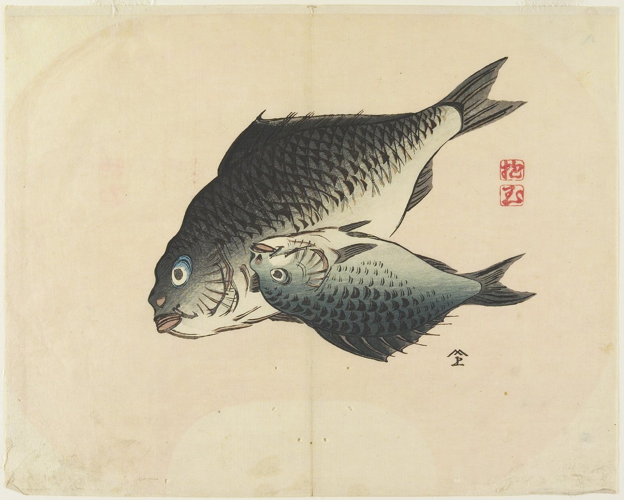(Pair of Fish), c. 1830 od Hogyoku