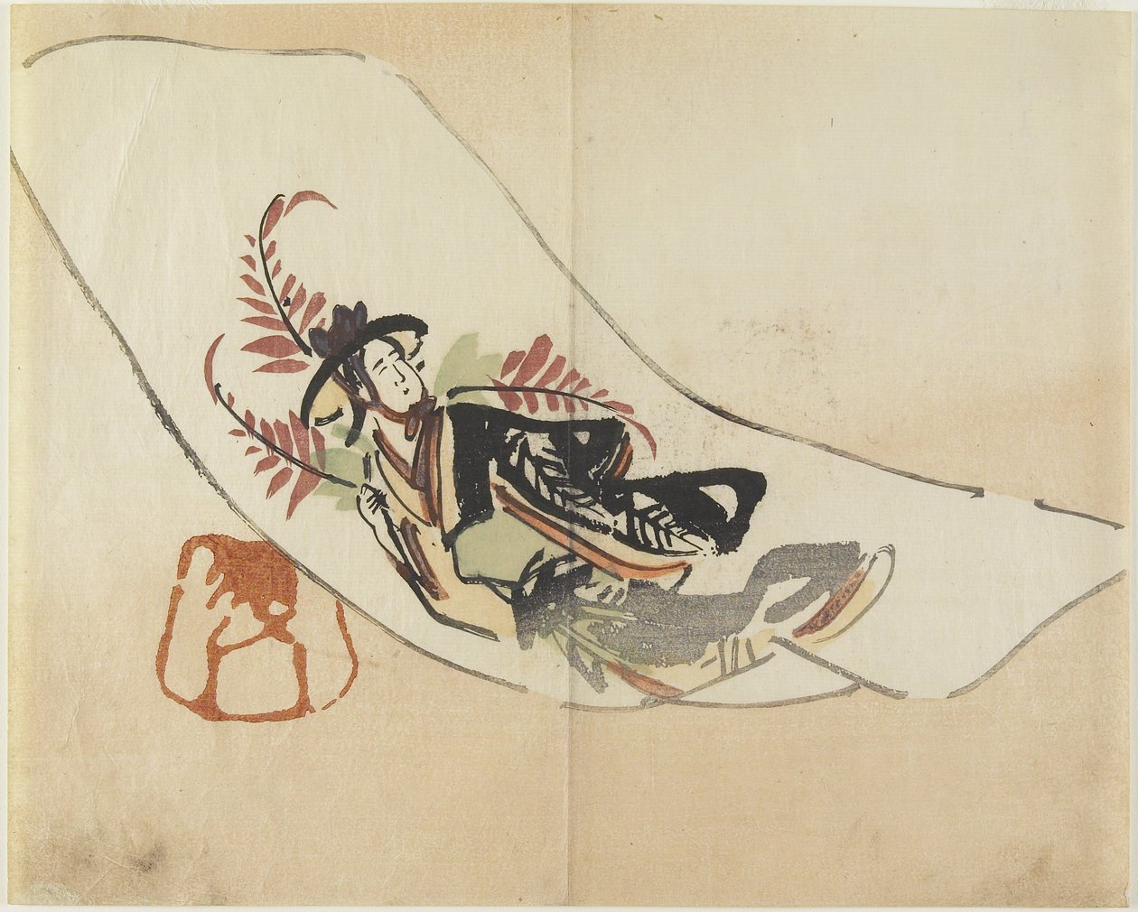 Wisteria Maiden, c. 1830 od Hogyoku