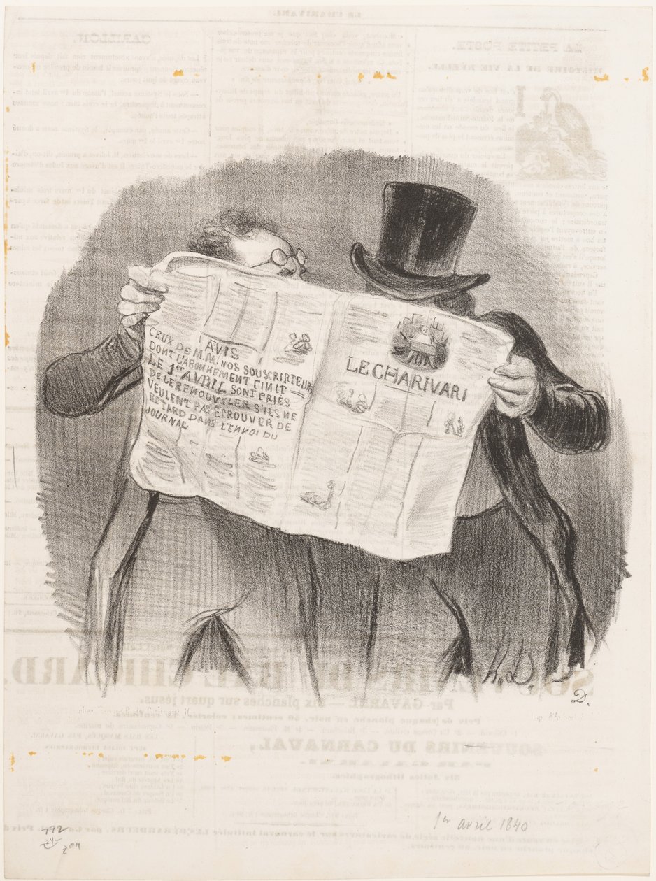 Rada pro předplatitele od Honoré Daumier