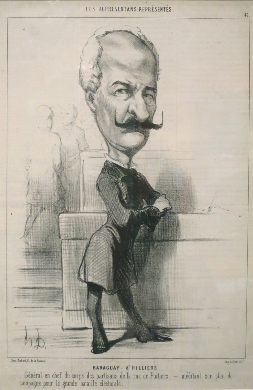 Archille Baraguay dHilliers od Honoré Daumier