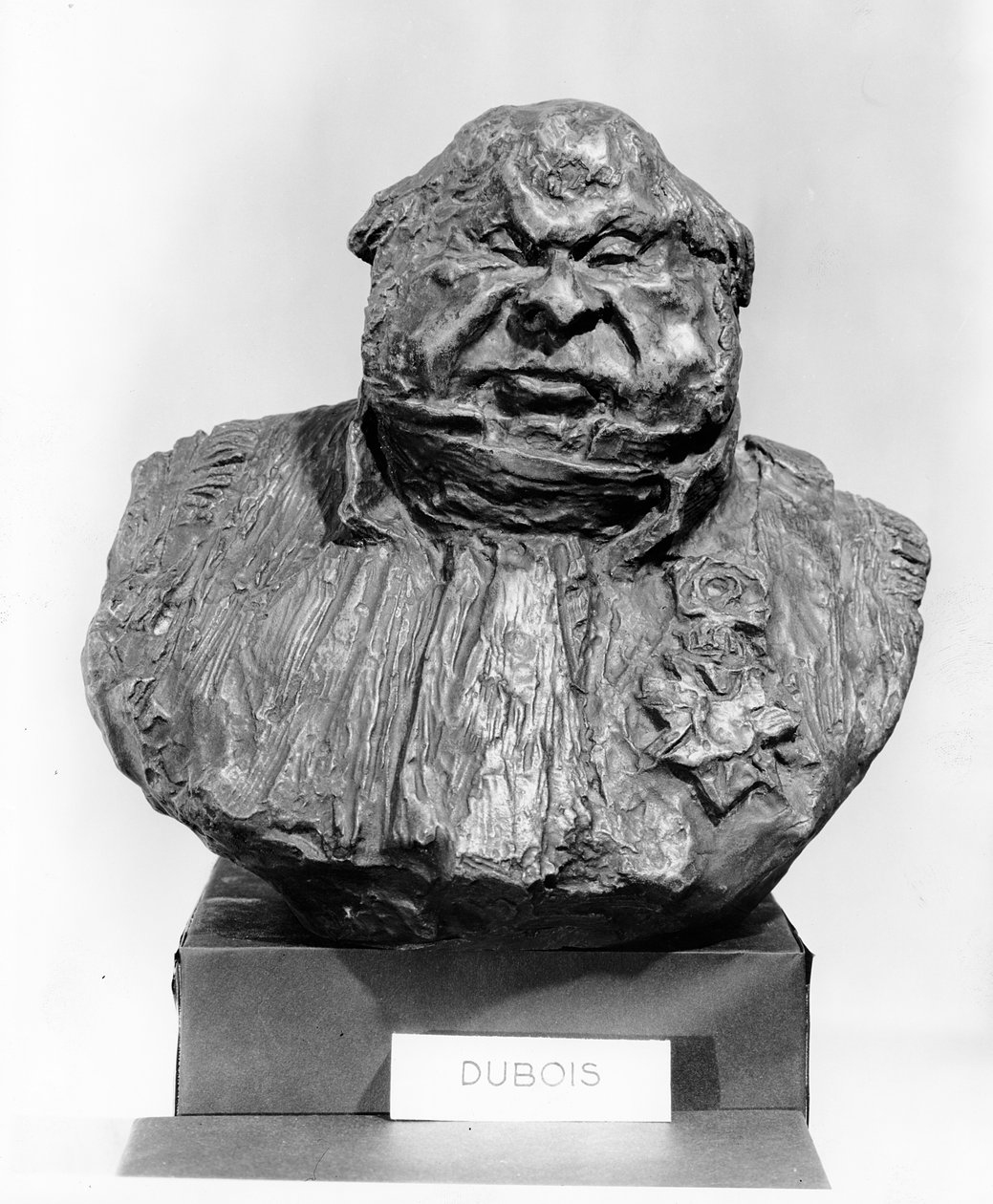 Busta Hippolyta Abrahama, známý jako Abraham-Dubois (1794-1863) 1833 (bronz) od Honoré Daumier