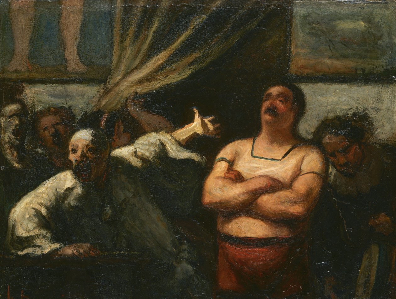 Silný muž od Honoré Daumier