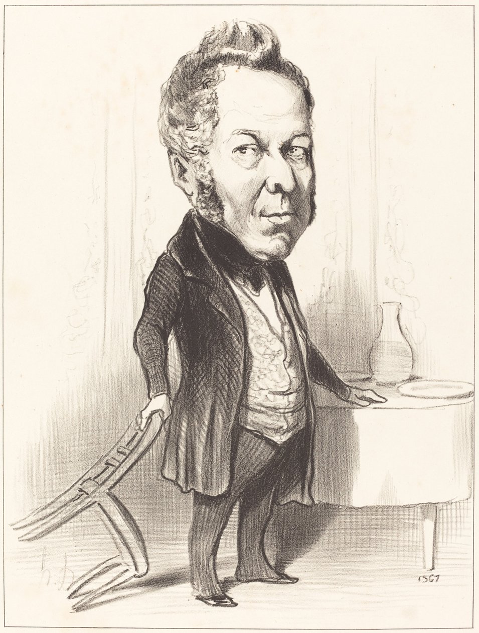 A.P.F. Deslongrais od Honoré Daumier