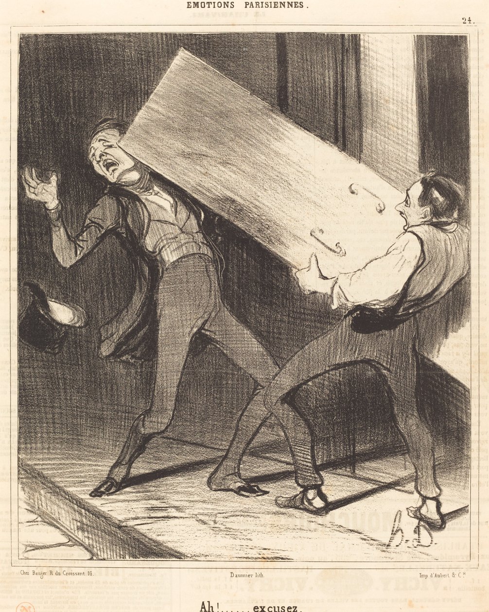 Ach! Omluva od Honoré Daumier