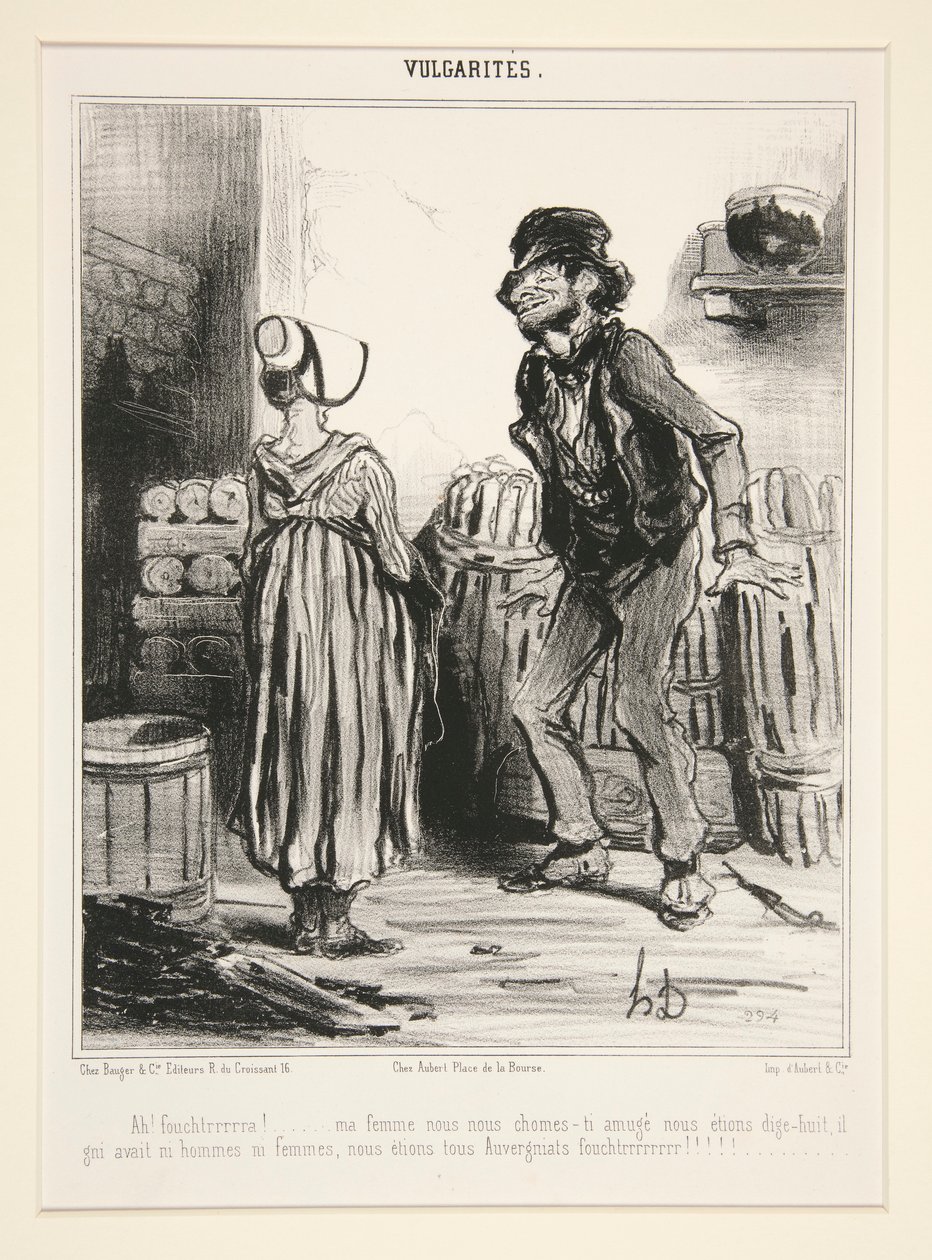 Ach! Fouchtrrrrra! od Honoré Daumier