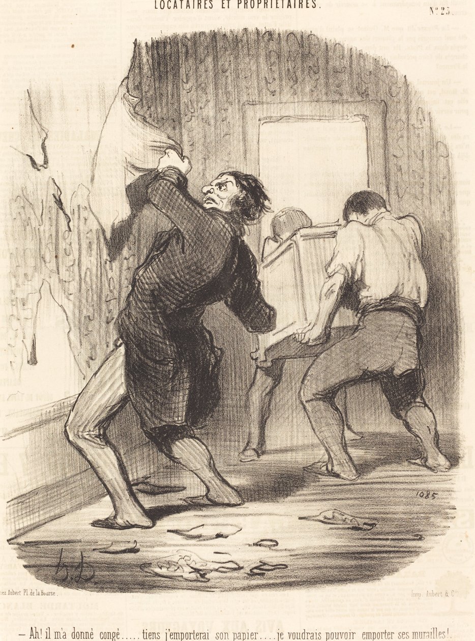 Ach! dal mi volno... od Honoré Daumier