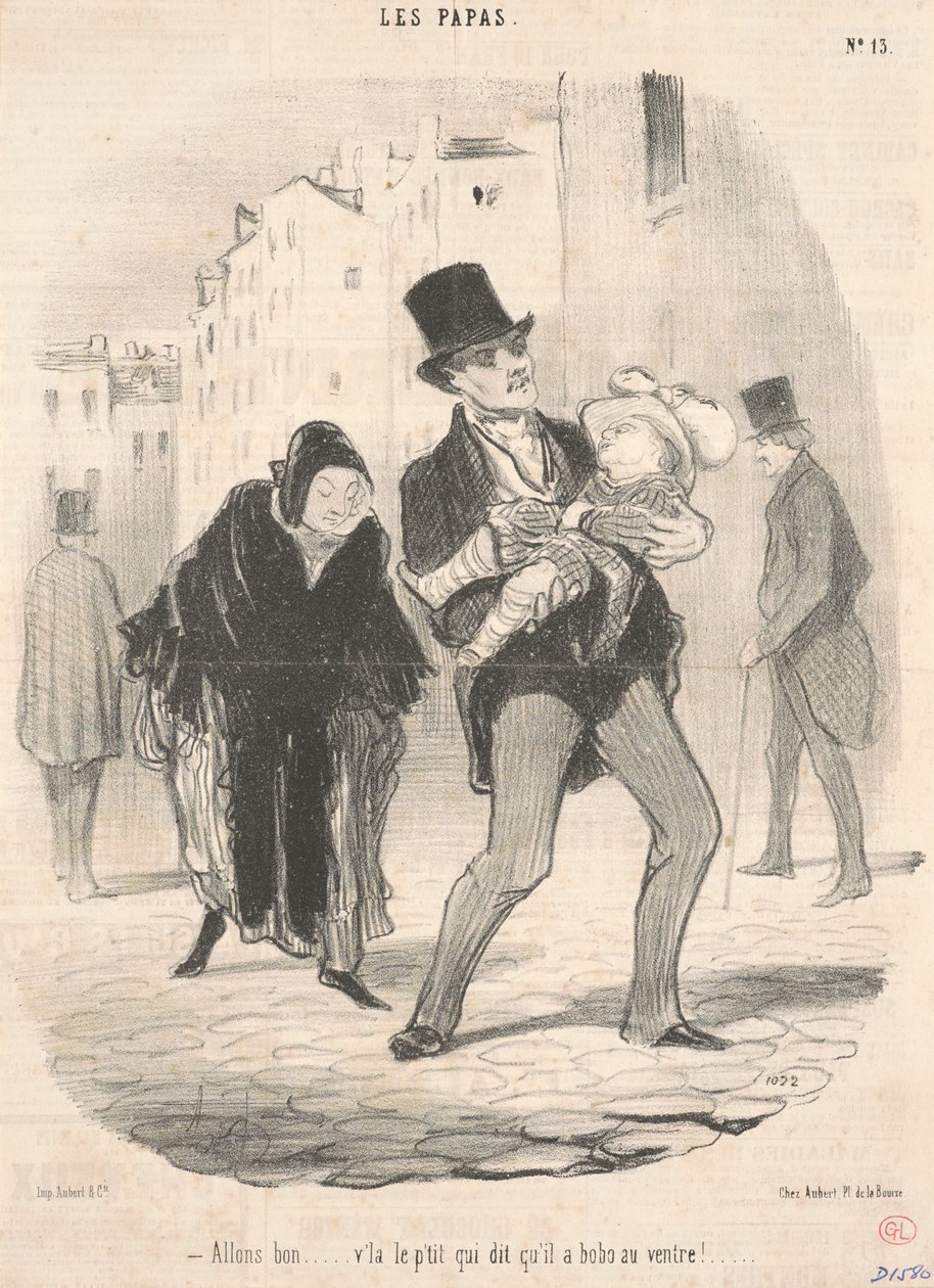 No tak...tamhle ten malý říká... od Honoré Daumier