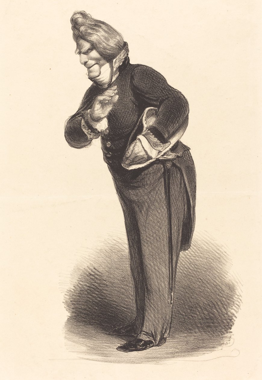 Admirál Verhuel od Honoré Daumier