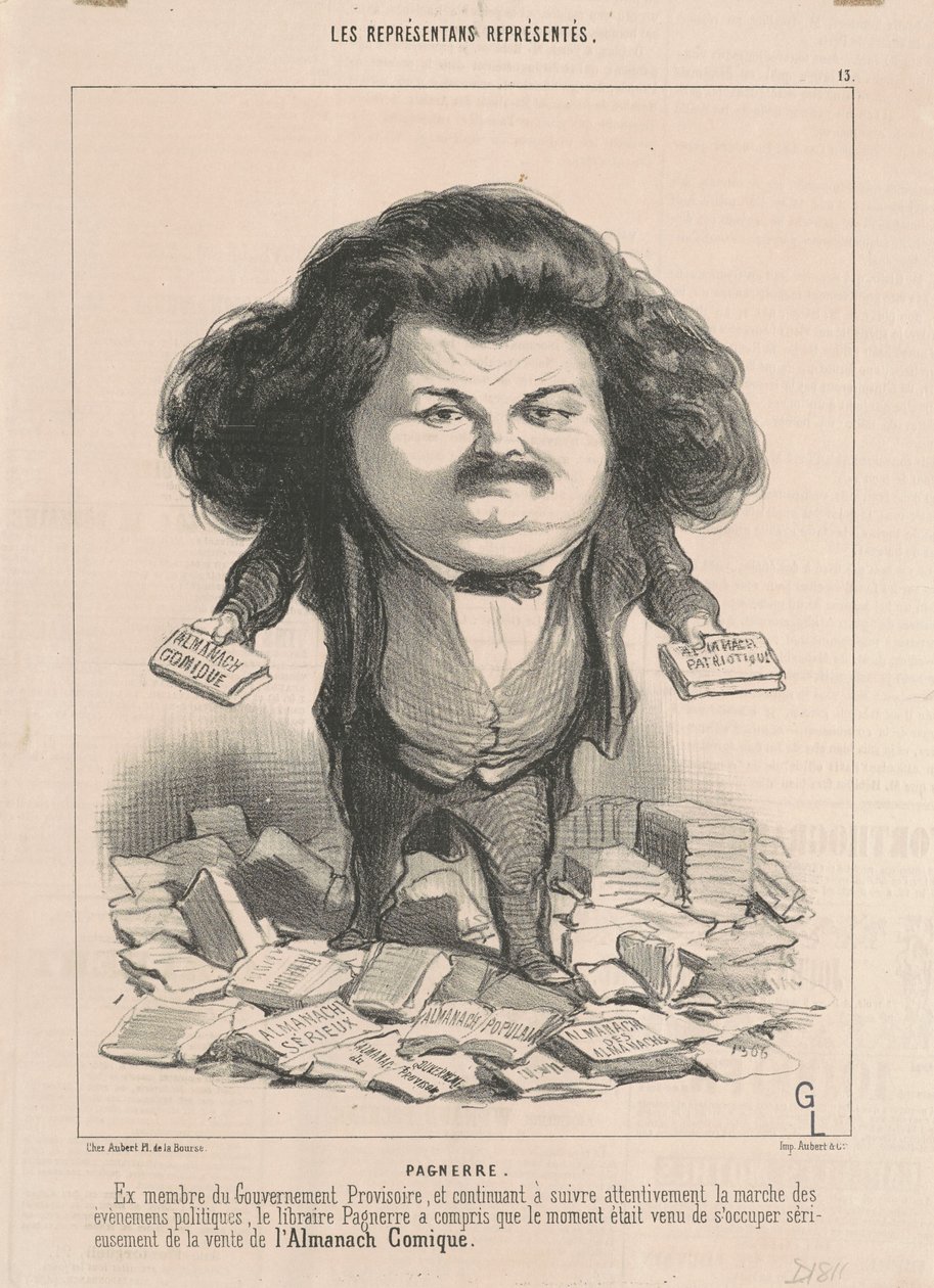 Mravenec. Laurent Pagnerre od Honoré Daumier