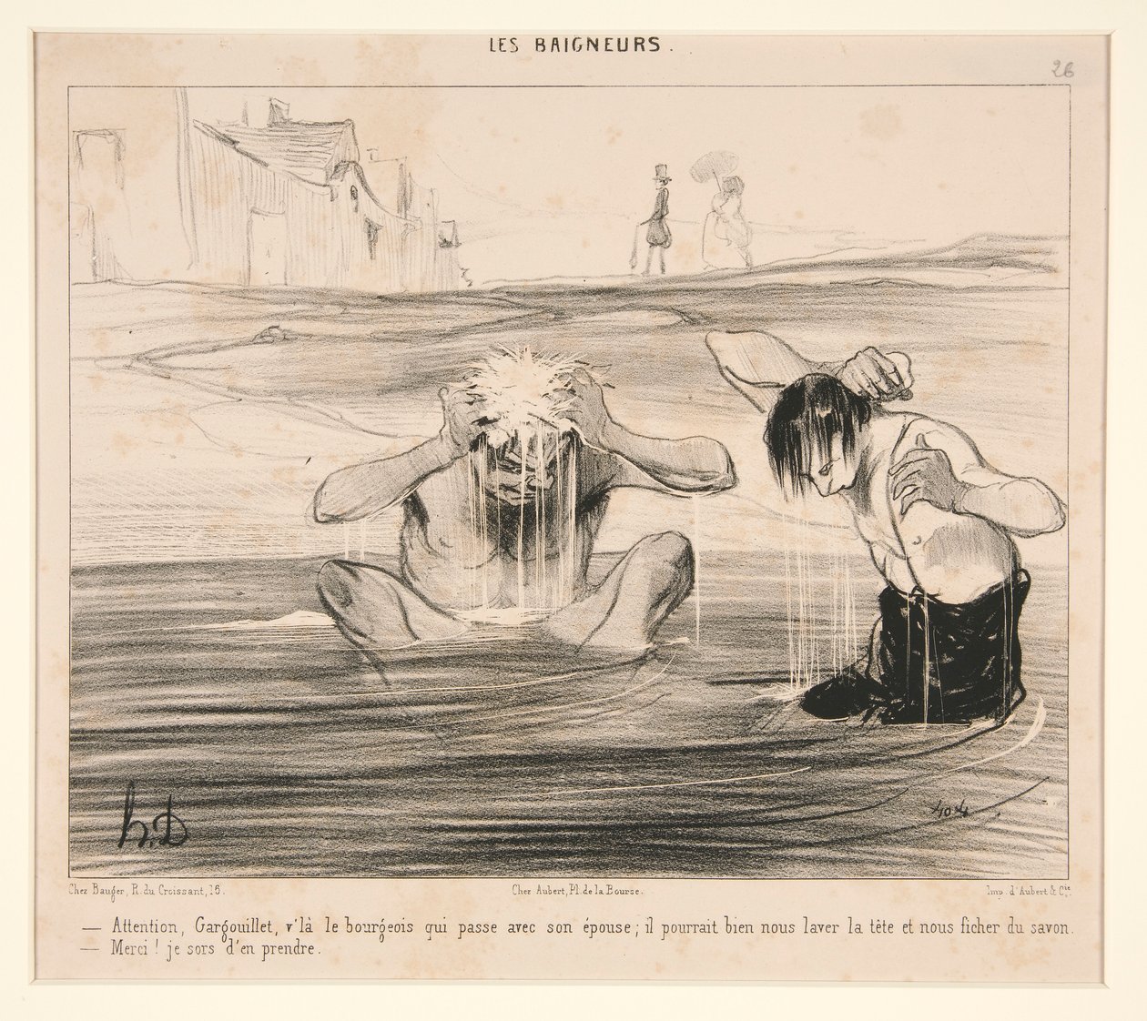 Pozor, Gargoyle, v od Honoré Daumier