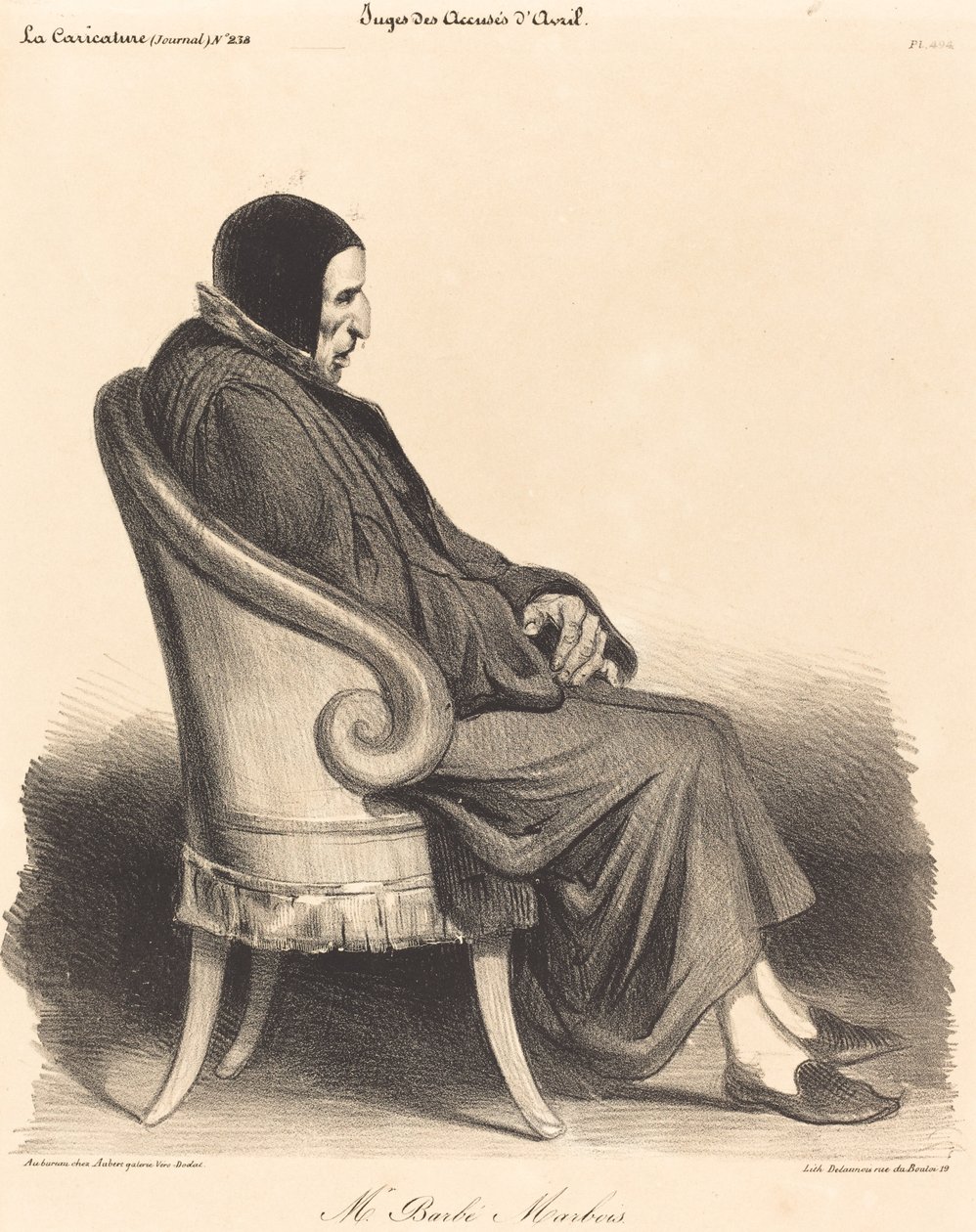 Barbé-Marbois od Honoré Daumier