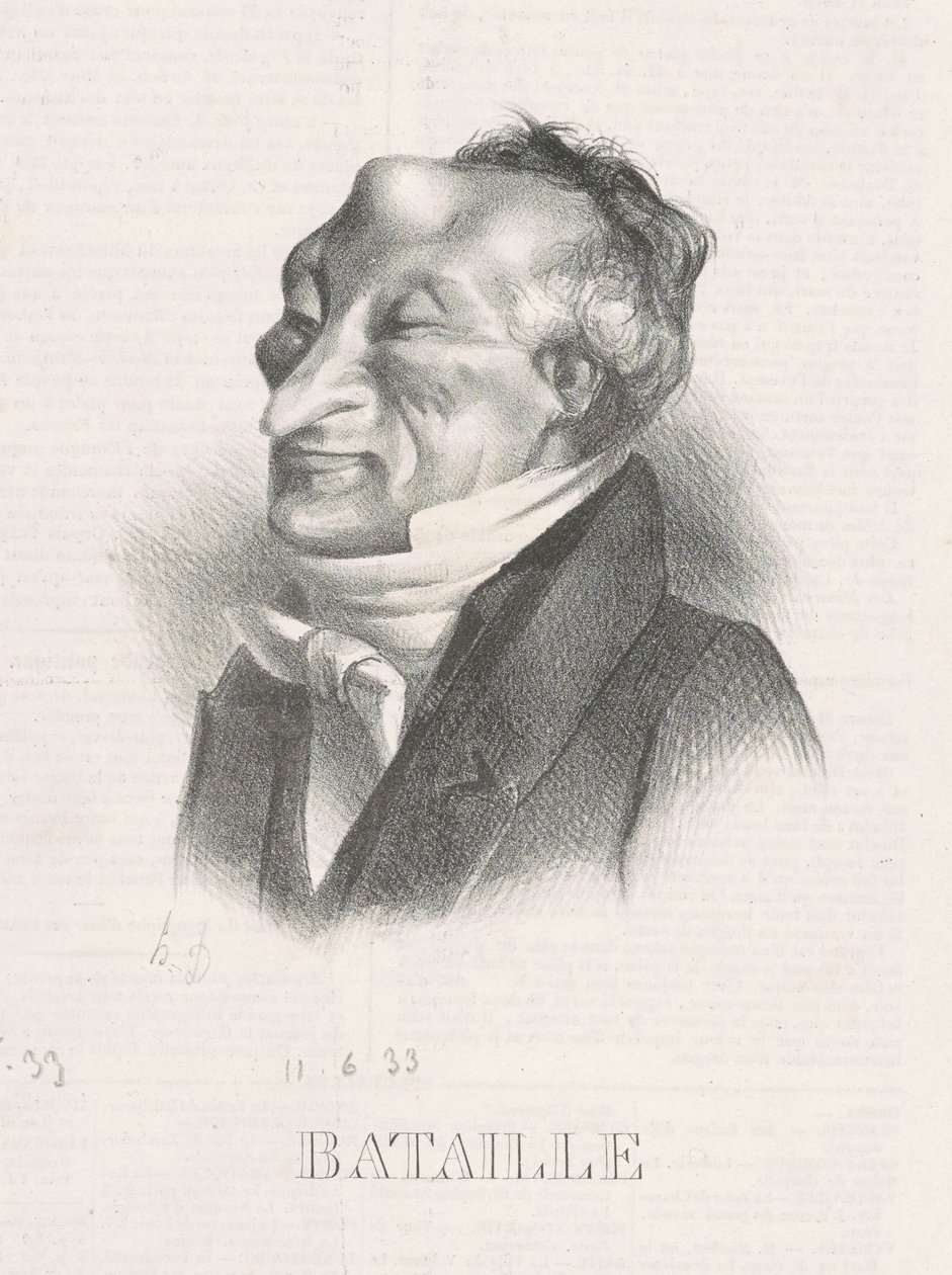 Bitva (Alex. Simon Pataille) od Honoré Daumier
