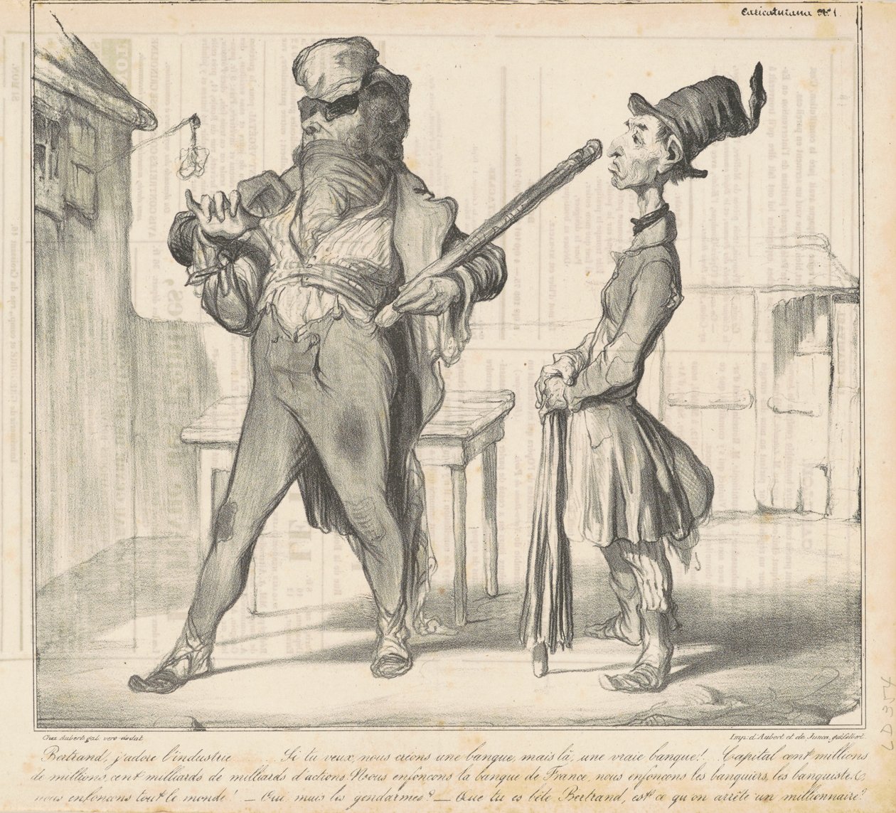 Bertrande, miluji tento průmysl... od Honoré Daumier