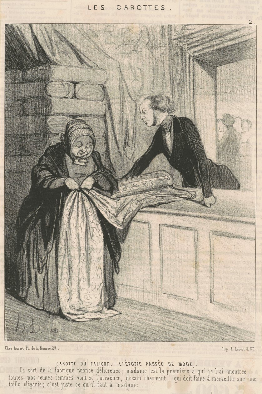 Calico mrkev od Honoré Daumier
