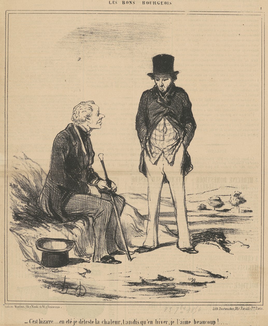 Je to zvláštní...bylo od Honoré Daumier