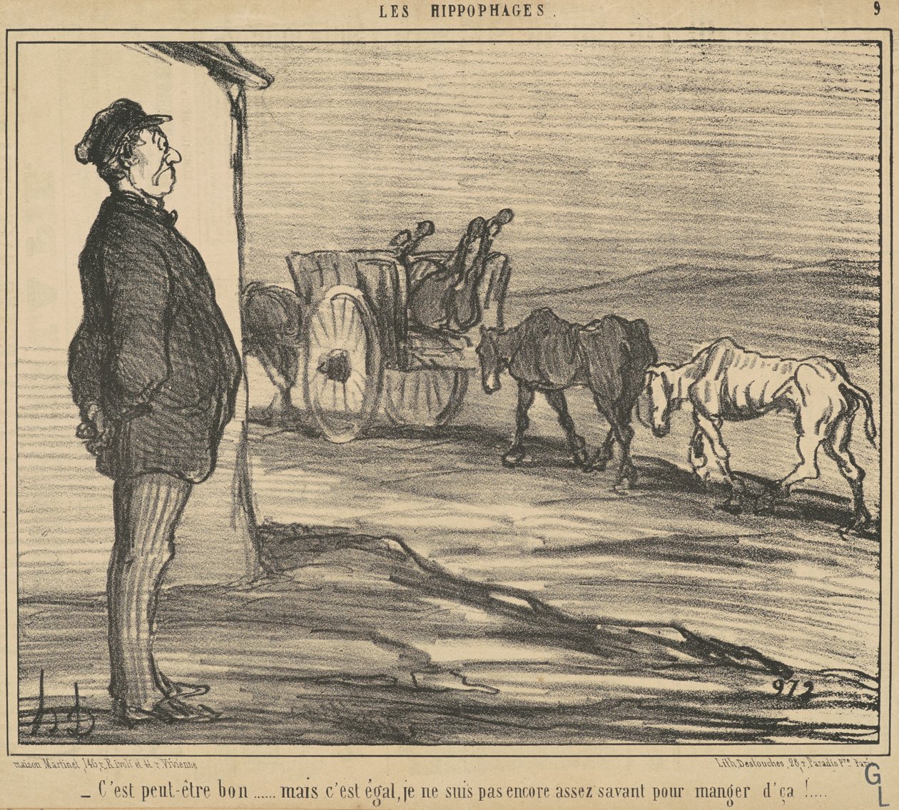 Možná je to dobře... od Honoré Daumier