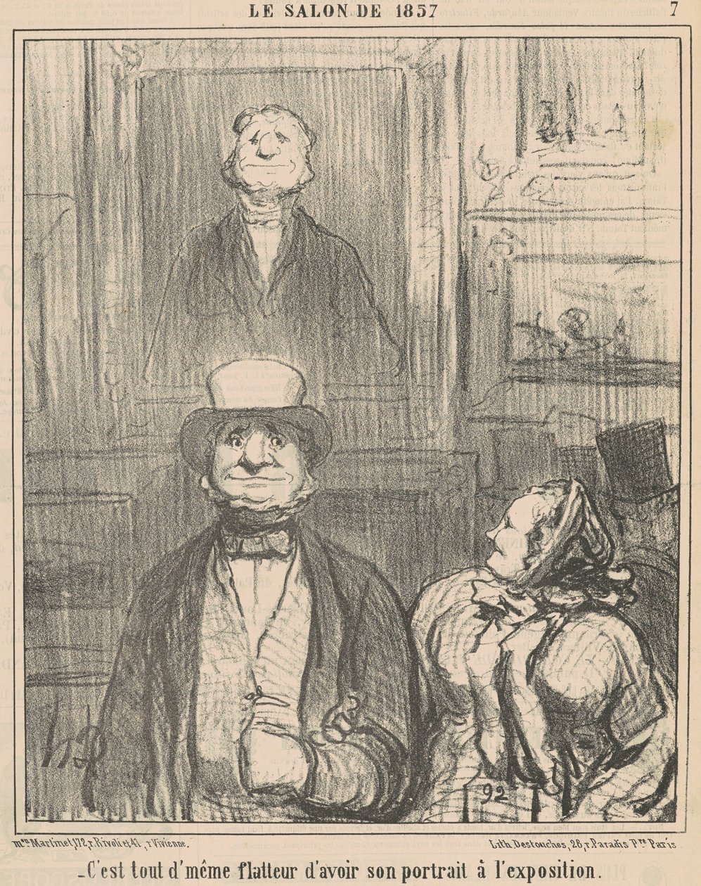 Je lichotivé mít... od Honoré Daumier