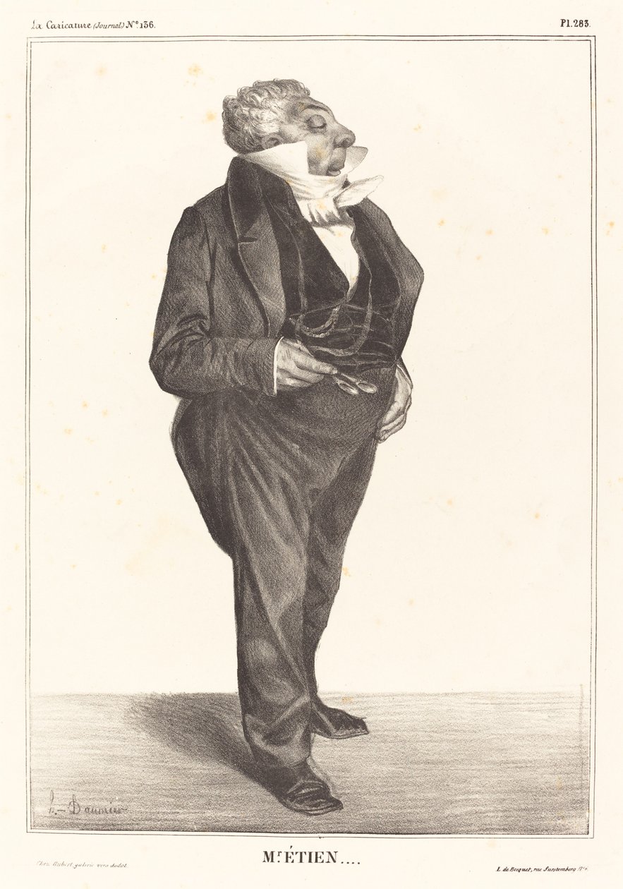 Charles Guillaume Etienne od Honoré Daumier