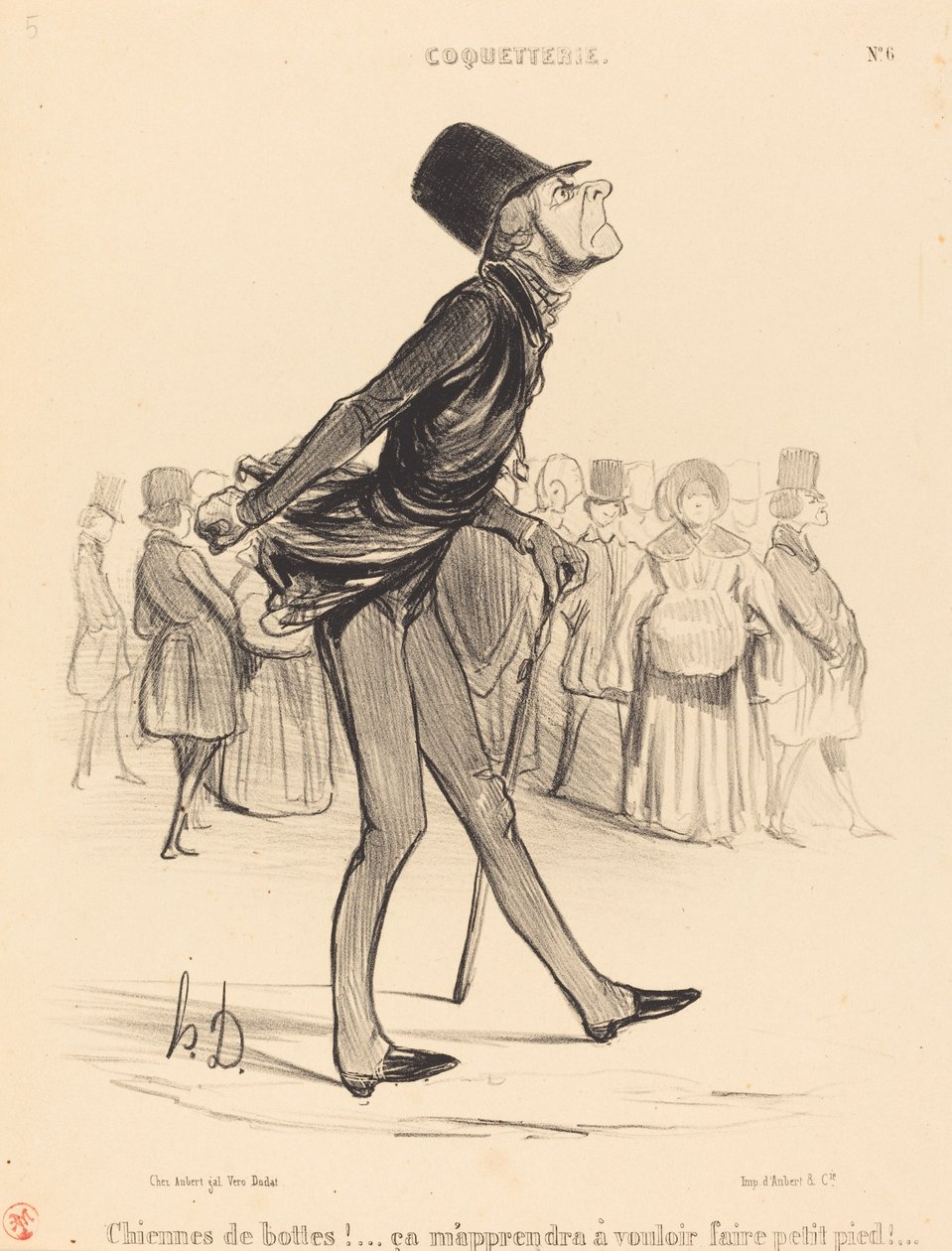 Vyzujte pejsky!... od Honoré Daumier