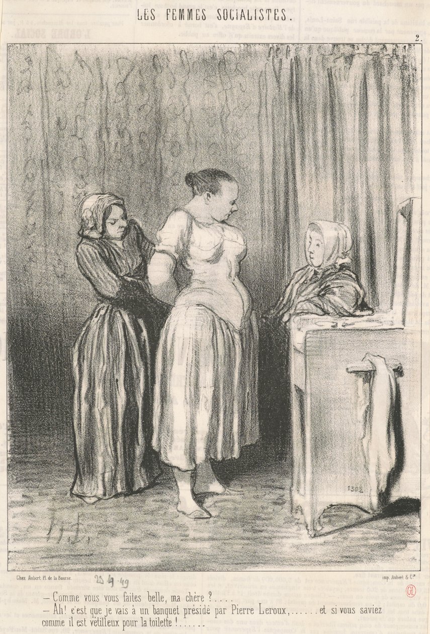 Jak jsi krásná, má drahá? ... od Honoré Daumier