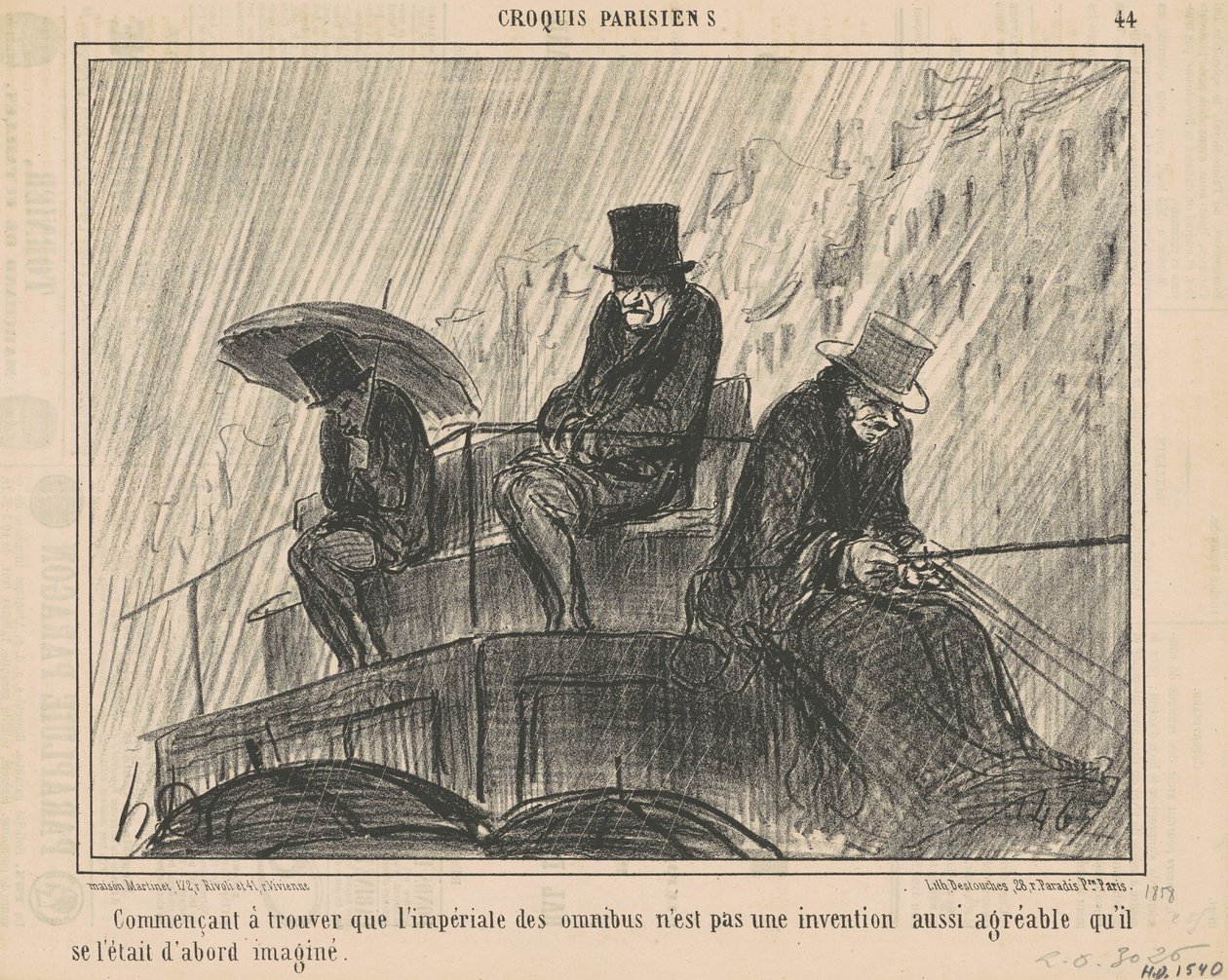 Začínám zjišťovat, že císařský... od Honoré Daumier