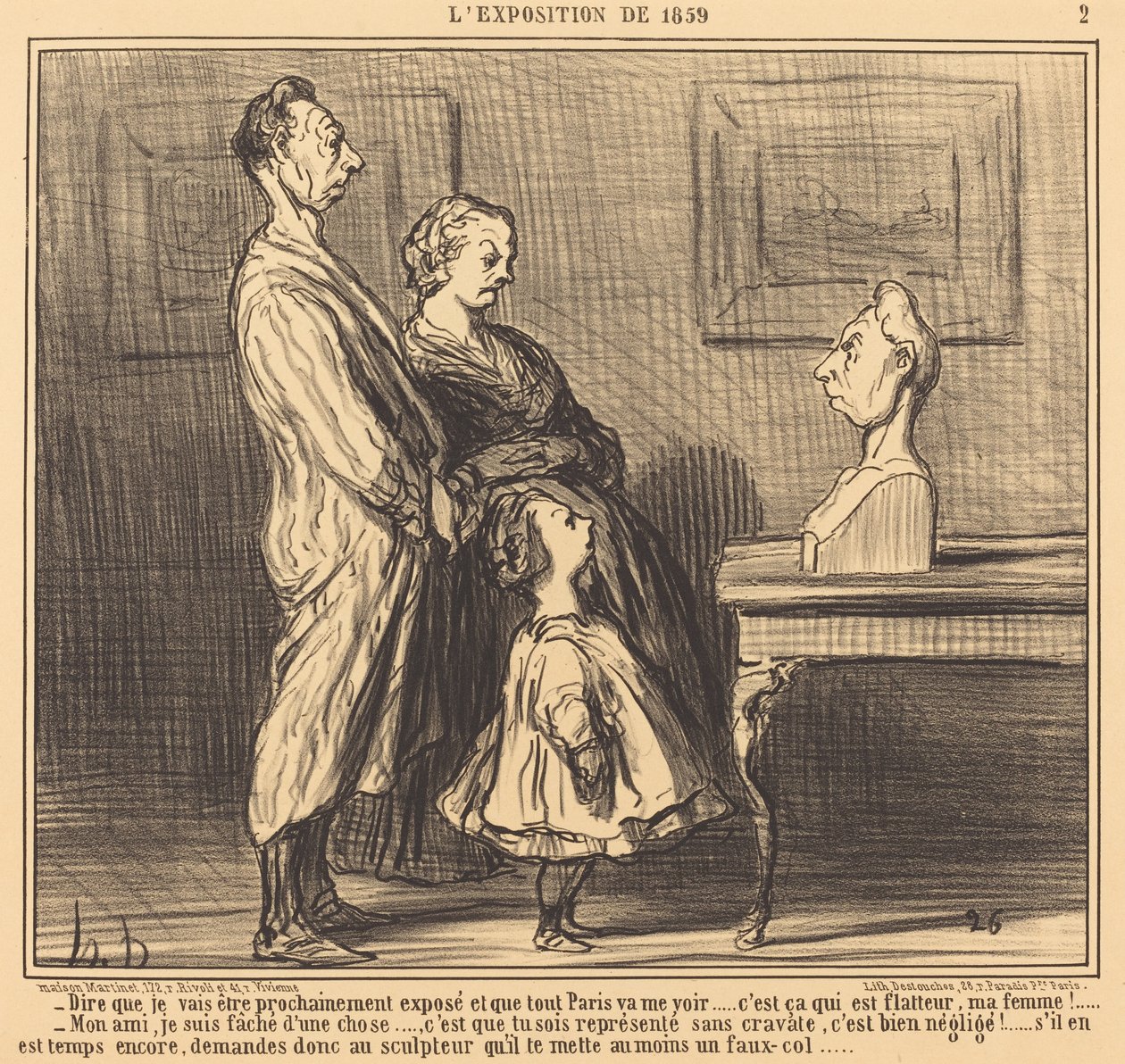 Abych řekl, že budu...odhalen... od Honoré Daumier