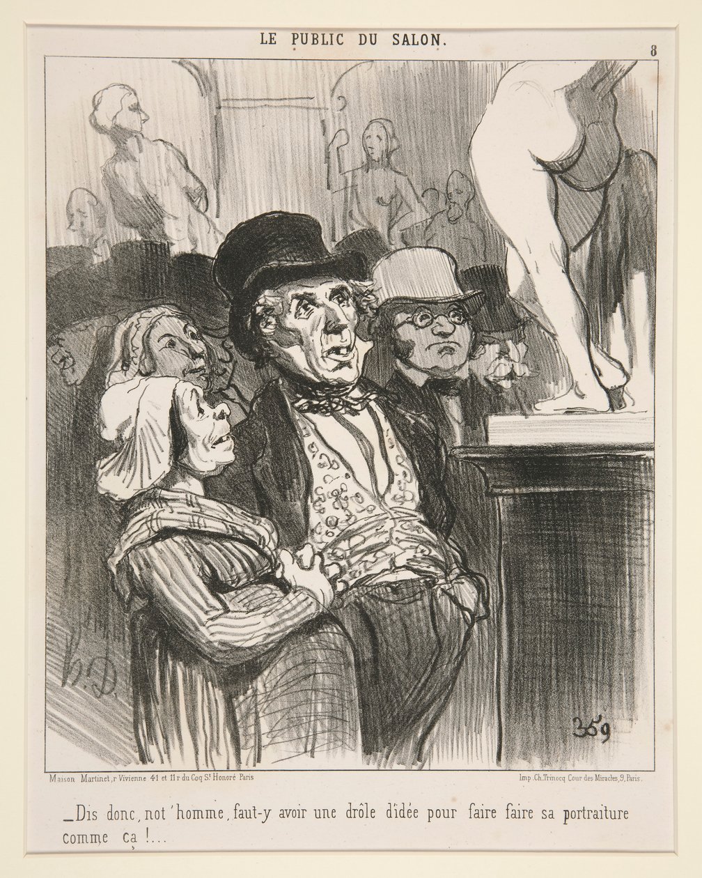 Řekni ne od Honoré Daumier