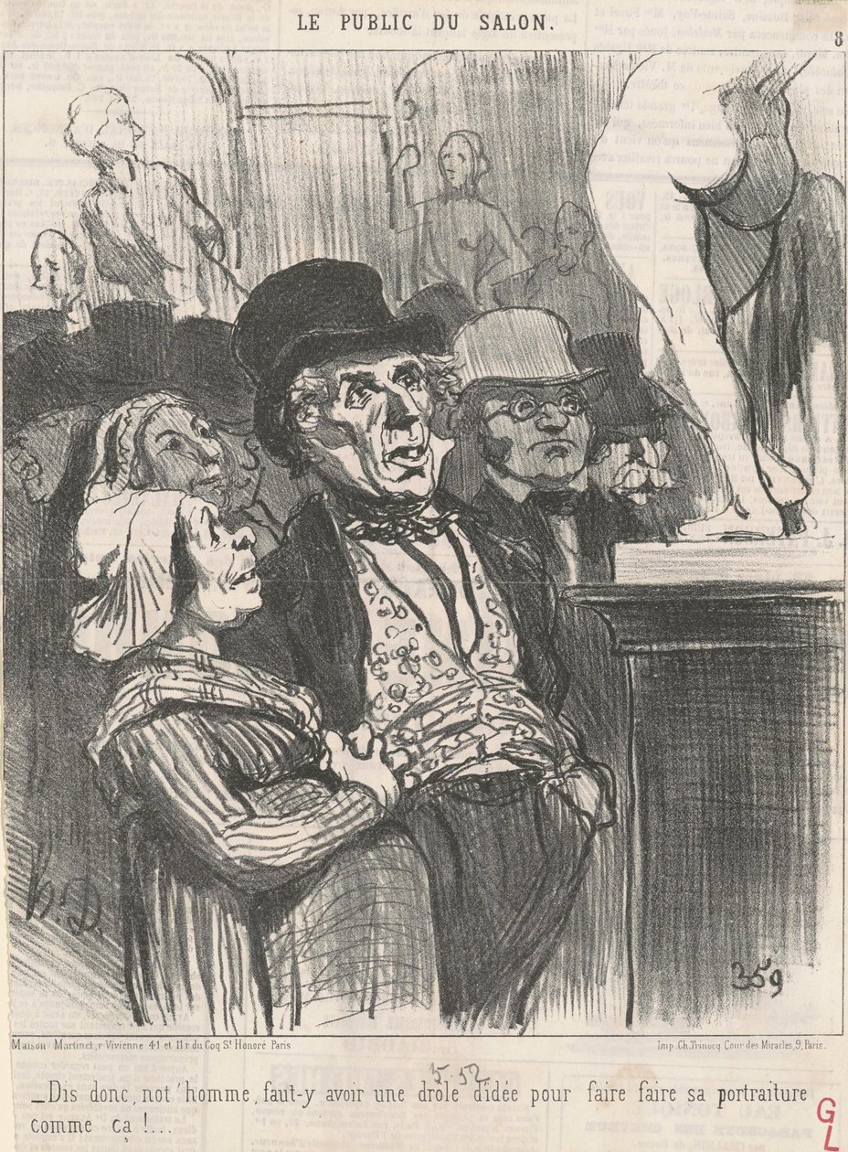 Řekni, náš člověk, musí... od Honoré Daumier