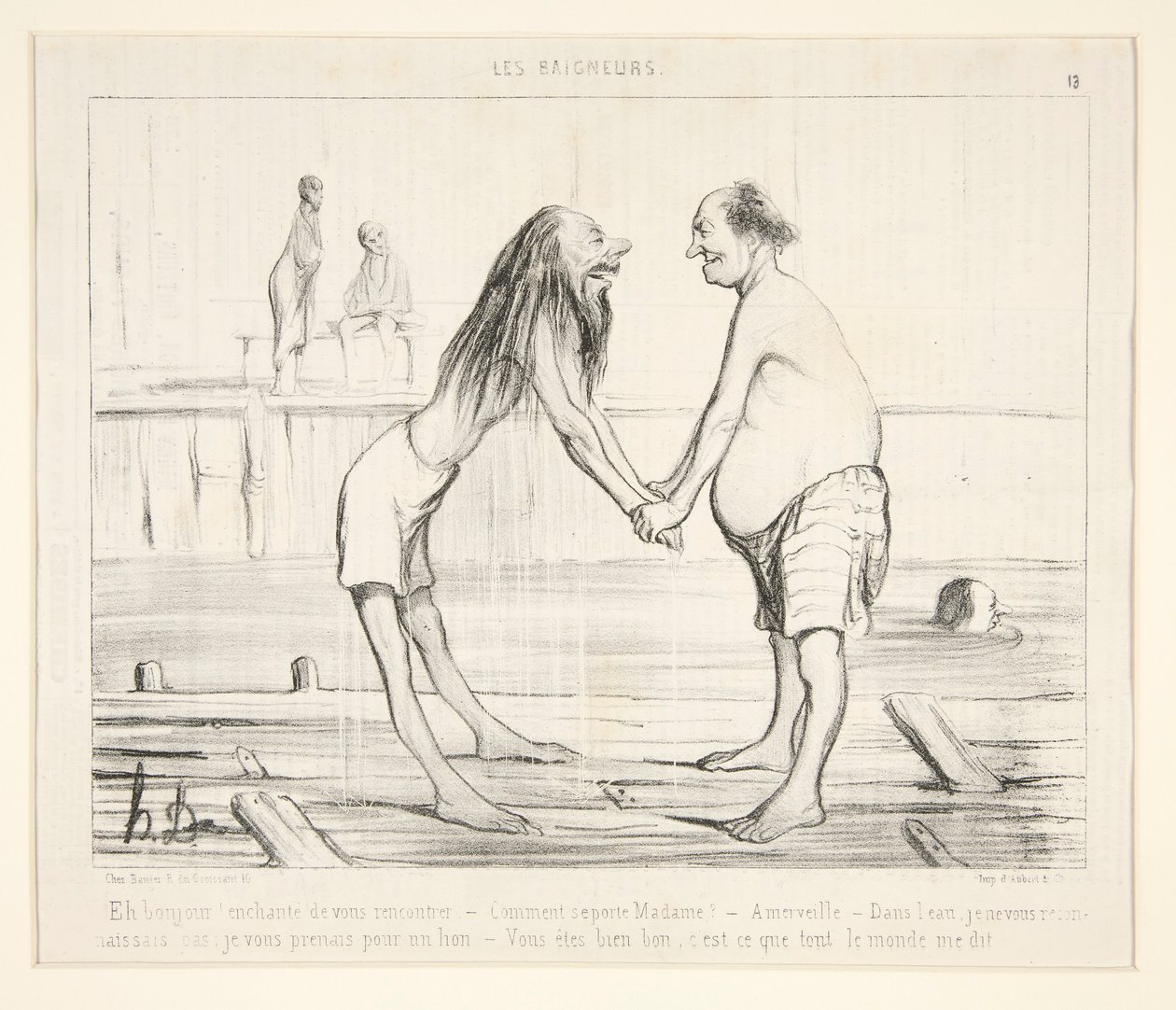 Hej ahoj! Rád vás poznávám od Honoré Daumier