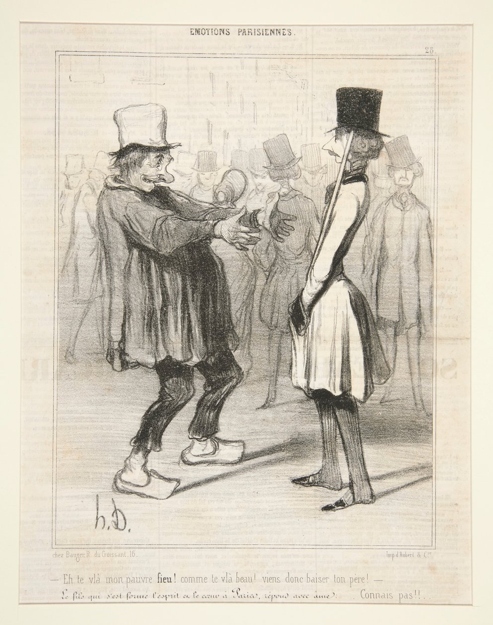 Eh, jsou uvnitř od Honoré Daumier