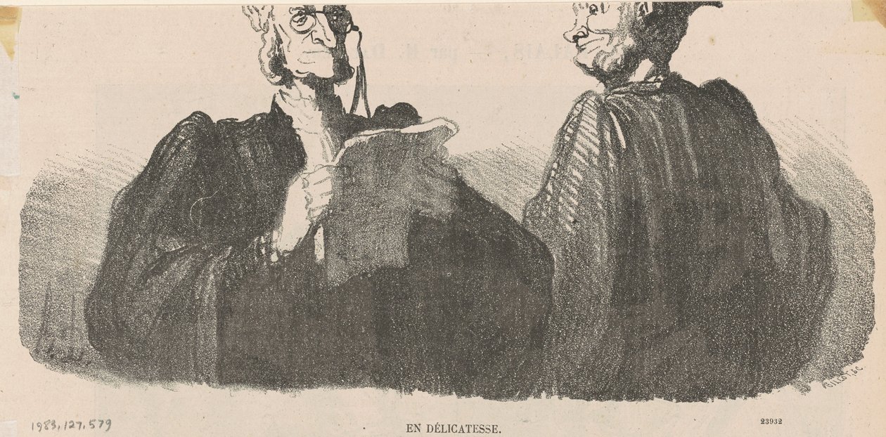 V jemnosti od Honoré Daumier