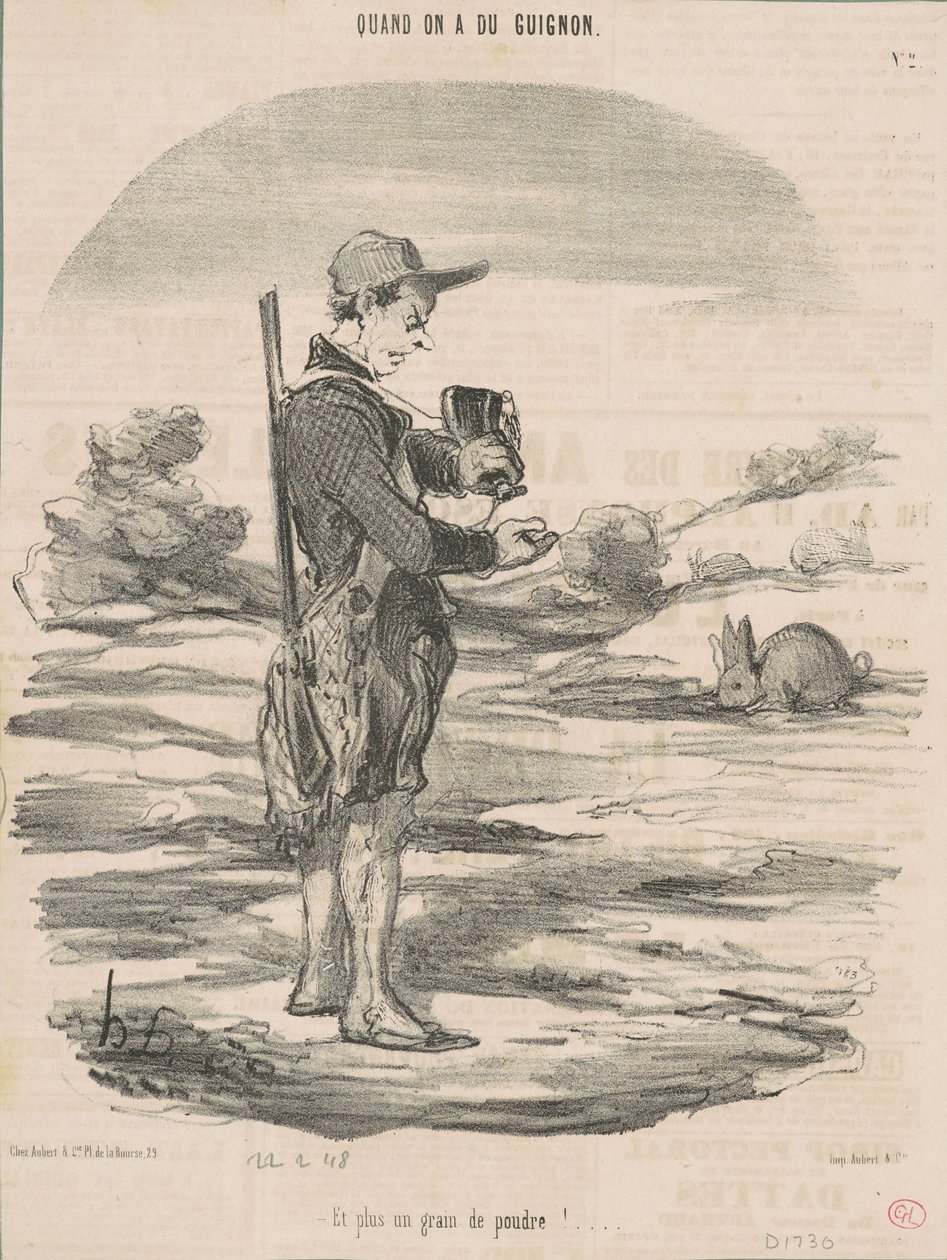 A ani zrnko prášku! ... od Honoré Daumier