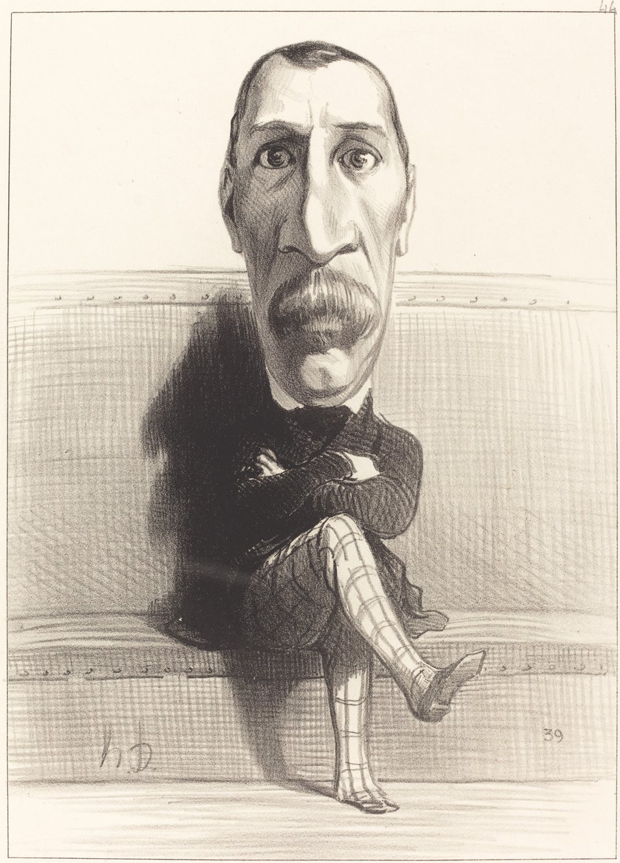 Nás. Isidore Buvignier od Honoré Daumier