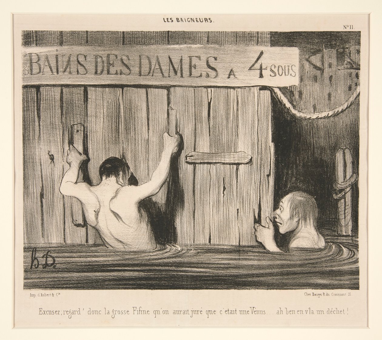 Omluva; pohled od Honoré Daumier