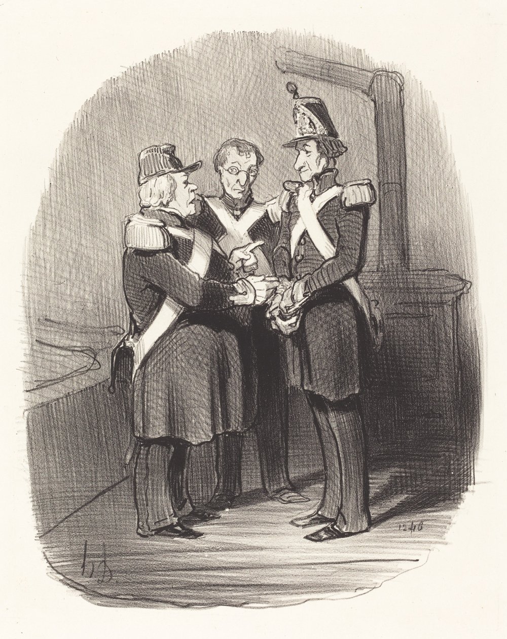 Vysvětlete mi, pane Badoularde... od Honoré Daumier