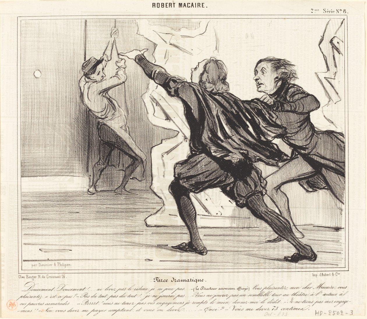 Dramatická fraška od Honoré Daumier