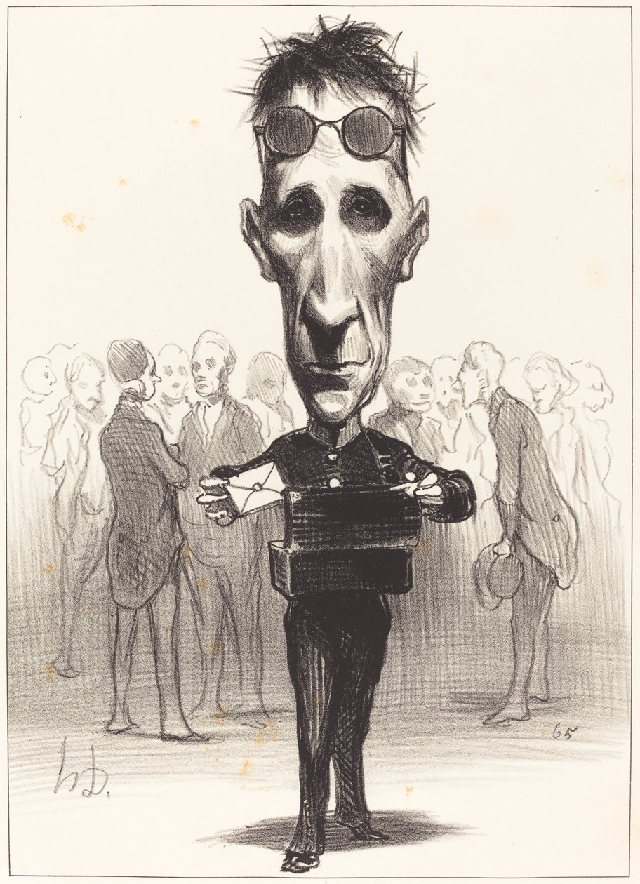 Félix Saint-Priest od Honoré Daumier