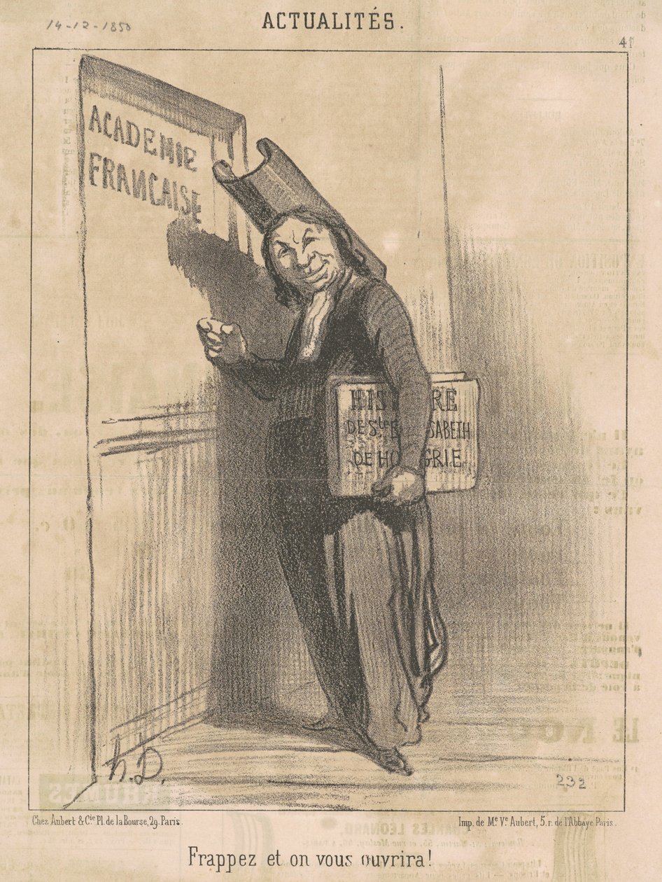 Zaklepejte a my vám otevřeme! od Honoré Daumier