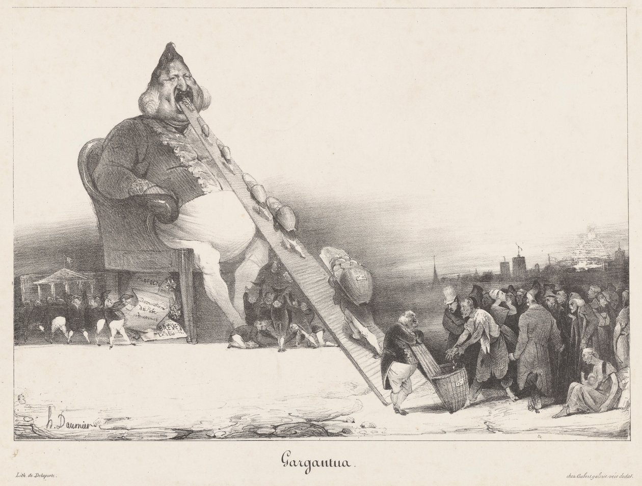 Gargantua od Honoré Daumier