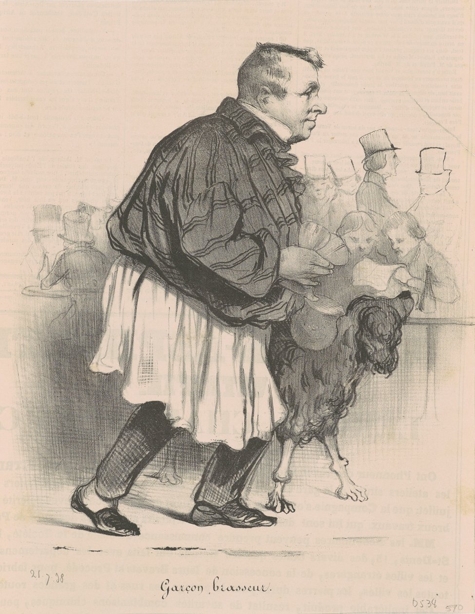 Sládek chlapec... od Honoré Daumier