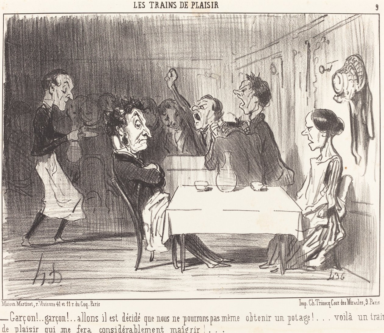 Chlapče!... chlapče!... pojďme, je rozhodnuto... od Honoré Daumier