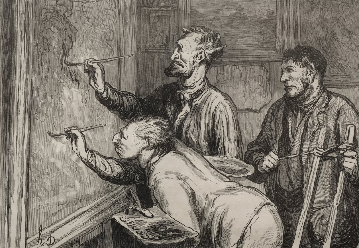 Dát tomu poslední dotek od Honoré Daumier