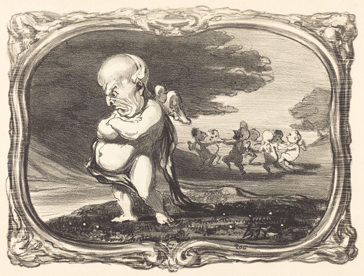 Vzestup a pád O. Paprsek od Honoré Daumier