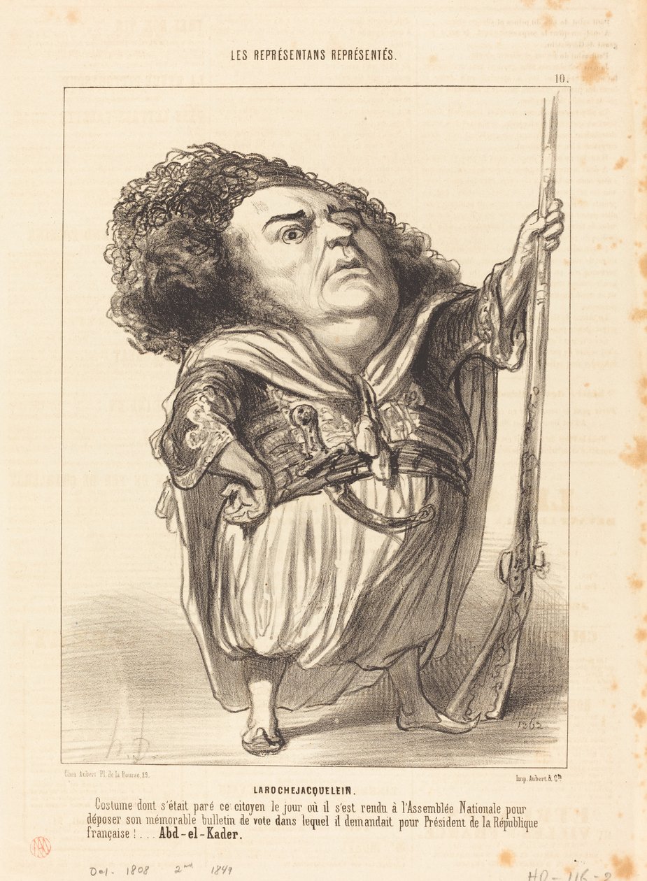 Henri de Larochejacquelein od Honoré Daumier