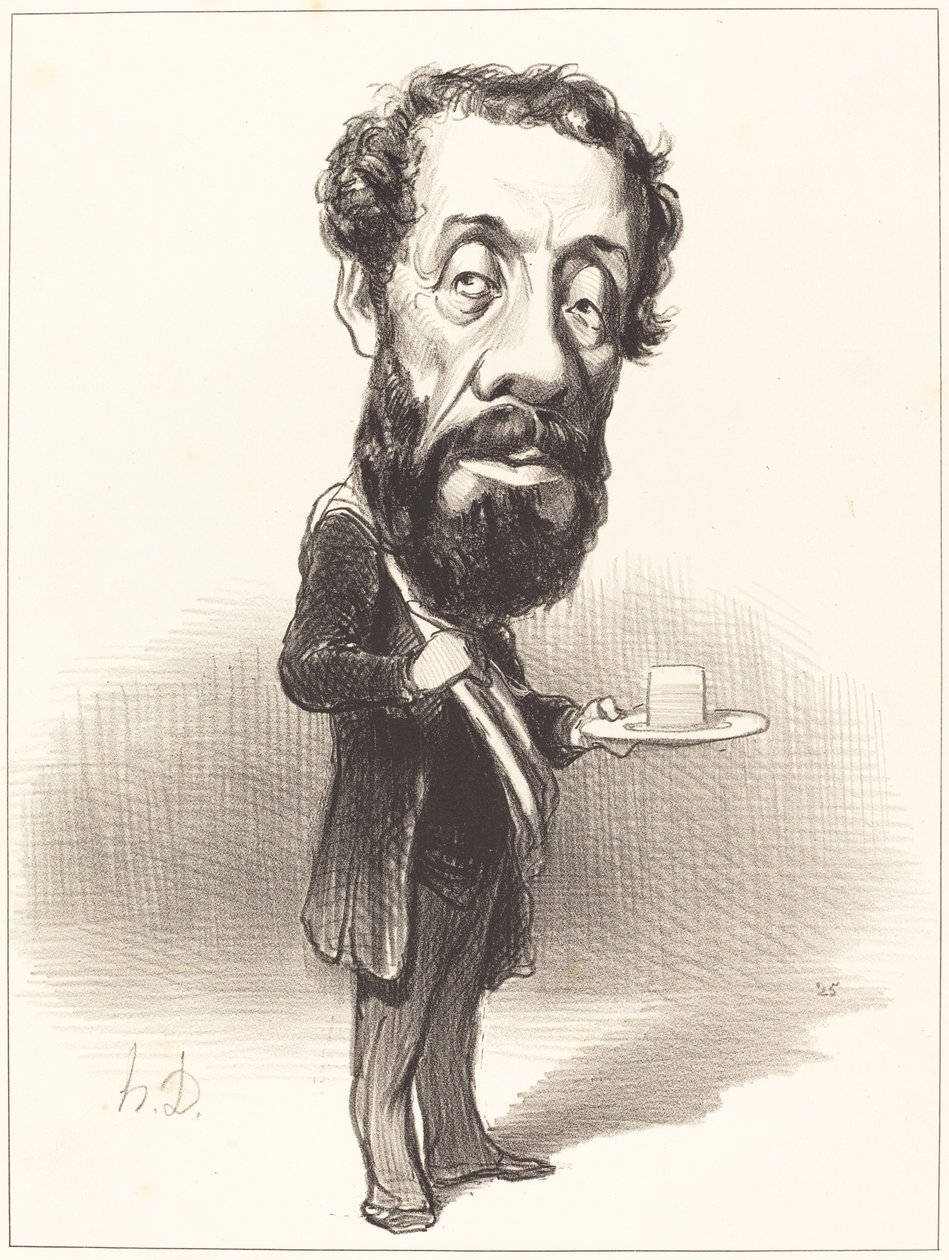 J. Marie-Anne Degousee od Honoré Daumier