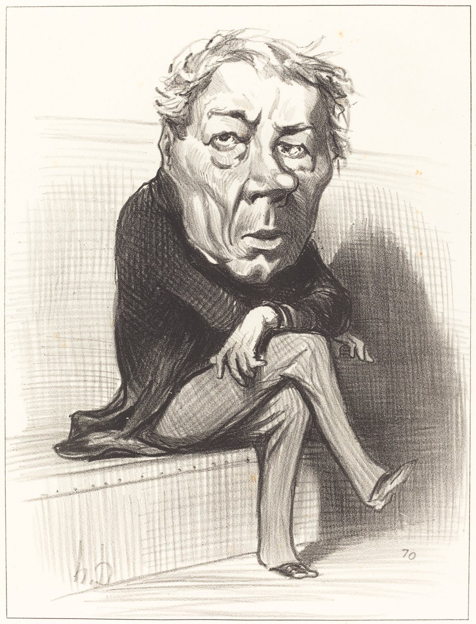 J. Marie Joseph Deville od Honoré Daumier