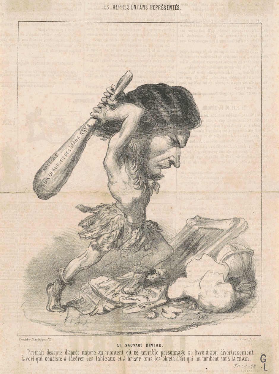 J. Martial Bineau (2. deska) od Honoré Daumier