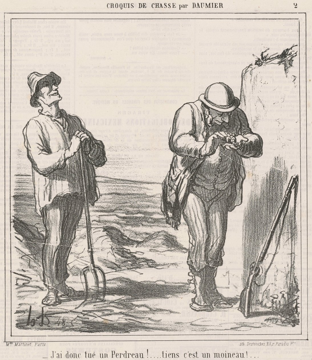 Tak jsem zabil koroptev! od Honoré Daumier